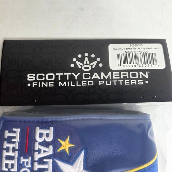 Scotty Cameron Battle for the Cup Headcover Putter Standard Blade Golf - NEW - Picture 6 of 6